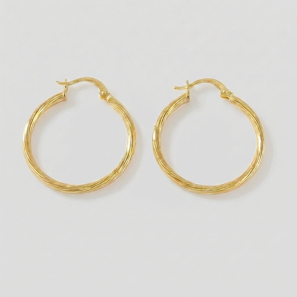 Candongas Arielle 1.5gr / 1 1/4 in / Oro Amarillo 18K ©