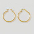 Candongas Arielle 1.5gr / 1 1/4 in / Oro Amarillo 18K ©