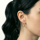 Hoop Earrings Melcocha 1.05 g / 1/2 in 18K Yellow Gold