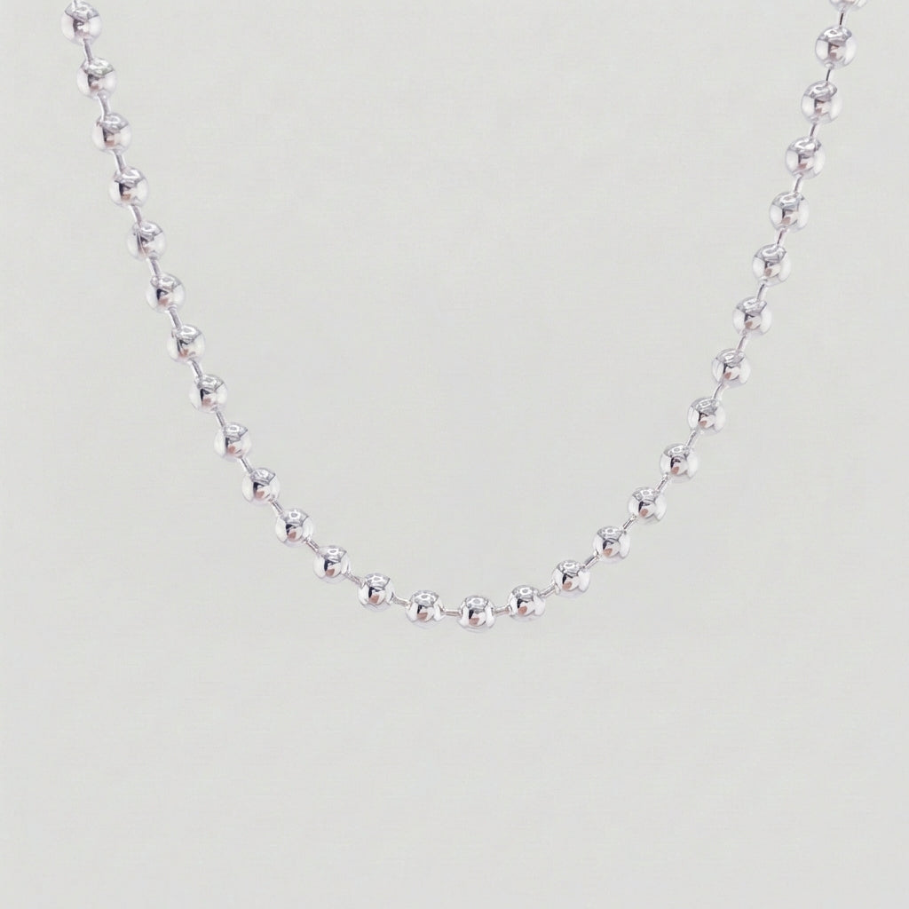 Cadena Militar 15.9gr / 23 1/2 in / 3mm Plata 925 ©