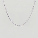 Cadena Militar 15.9gr / 23 1/2 in / 3mm Plata 925 ©
