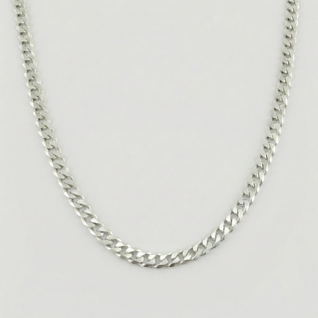 Cadena Cubana 15.95gr / 27 1/2 in / 4.6mm Plata 925