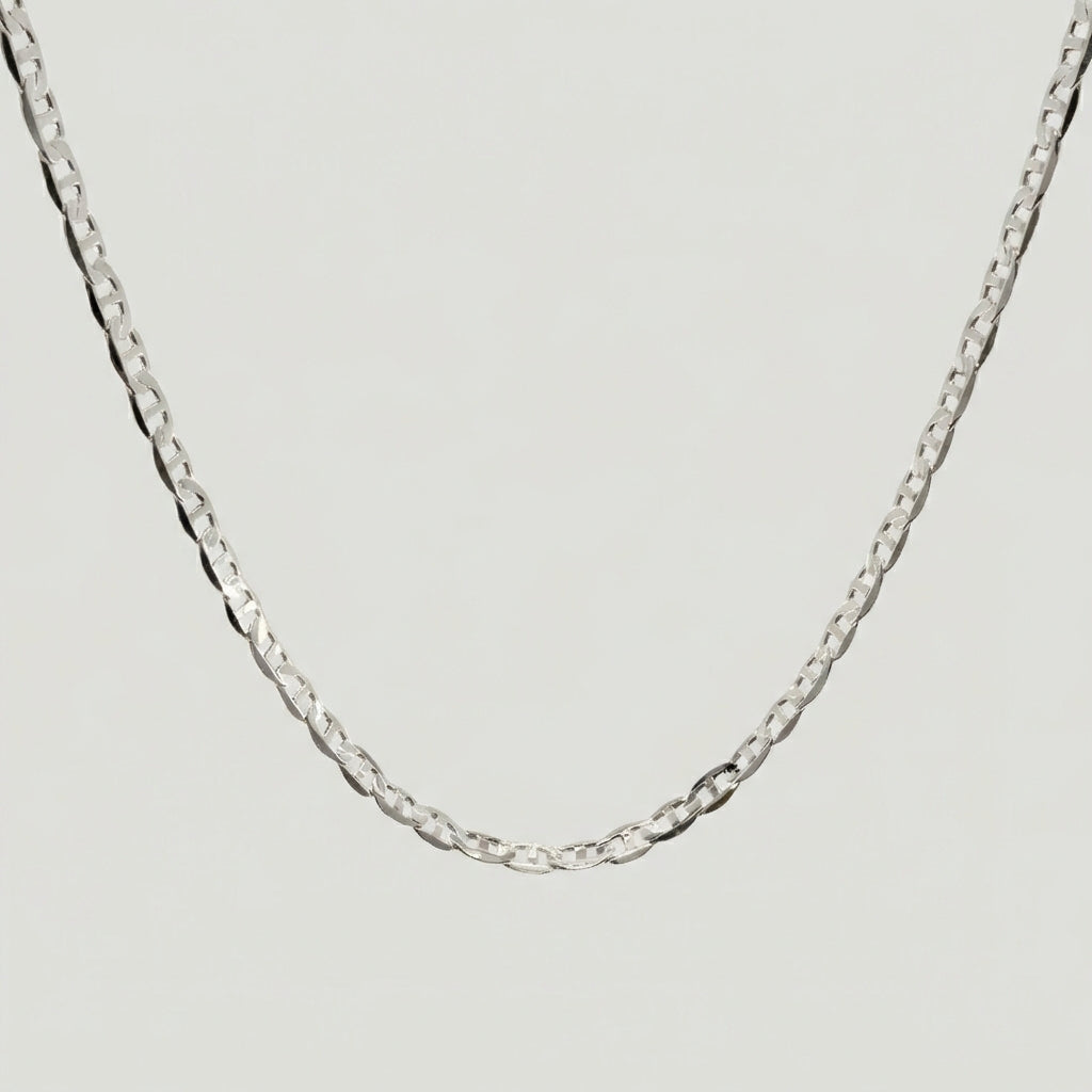 Flat Anchor Chain 5.05gr / 23 1/2 in / 2.7mm Silver 925