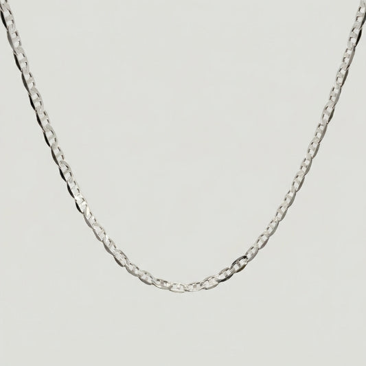 Cadena Plana 5.05gr / 23 1/2 in / 2.7mm Plata 925