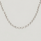 Cadena Roll On 11.1gr / 19 3/4 in / 5.3mm Plata 925 ©