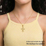 Golden Clover Pendant 2.35 g / 1 1/4 in 18K Yellow Gold