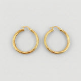 Candongas Mary 3.5gr / 1 1/4 in / Oro Amarillo 18K ©