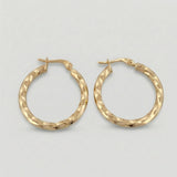 Candongas Kari 2.25gr / 1 in / Oro Amarillo 18K &