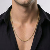 Rope Chain 6.85g / 23 1/2 in / 2.6mm Yellow Gold +3 18K $