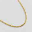 Rope Chain 6.85g / 23 1/2 in / 2.6mm Yellow Gold +3 18K $