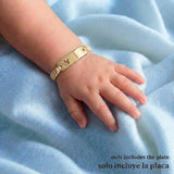 Charm Crown Plate 0.7 g / 1 in 18K Yellow Gold