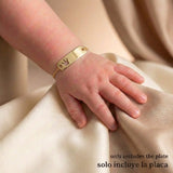 Herraje Placa Corona 0.7 g / 1 in Oro Amarillo 18K