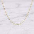 Flat Anchor Chain 1 g / 17 3/4 in / 1.25 mm Yellow Gold 18K