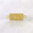 Herraje Dolar 0.55g / 3/4 in Oro Amarillo 18K