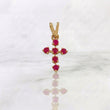 Pendant Jewelry Cross 0.35gr / 0.5in / 18K Gold +