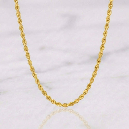 Rope Chain 2.65 g / 17 3/4 in / 2.2 mm 18K Yellow Gold