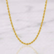 Rope Chain 2.6 g / 17 3/4 in / 2.2 mm Yellow Gold 18K