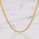 Cadena Lazo 3.55 g / 60.4 cm / 2.2 mm Oro Amarillo 18K