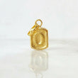 Pendant Letter O 0.3g / 1/2 in Yellow Gold 18K