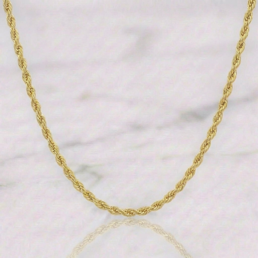 Cadena Lazo 2.95 g / 19 3/4 in / 2.2 mm Oro Amarillo 18K