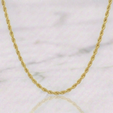 Cadena Lazo 2.8 g / 20 in / 2.1 mm Oro Amarillo 18K