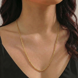 Cadena Lazo 2.85 g / 19 3/4 in / 2 mm Oro Amarillo 18K