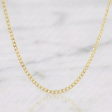 Cuban Links 2.5 g / 20 1/4 in / 2.4 mm Yellow Gold 18K