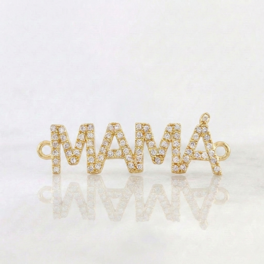 Herraje Mamá 2.1 g / 1 1/4 in Oro Amarillo 18K