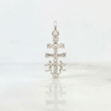 Pendant Caravaca Cross 1.1 g / 1 1/2 in Silver 925