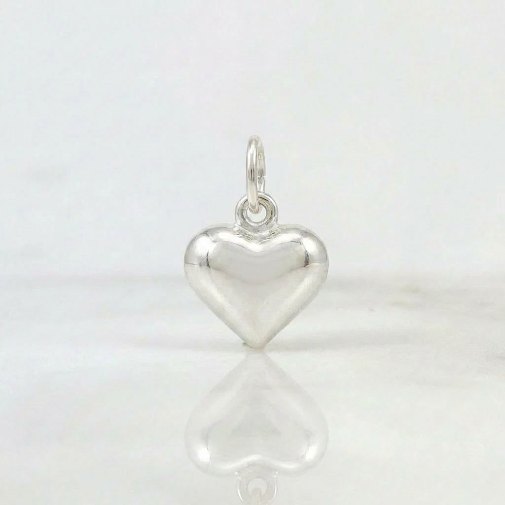 Dije Corazón 1.75 g / 1 in Plata 925