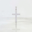 Plain Cross Pendant 1.6 g / 1 1/2 in Silver 925