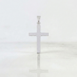 Plain Cross Pendant 1.6 g / 1 1/2 in Silver 925