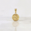 Dije Fe 0.9gr / 3/4 in / Oro Amarillo 18K %