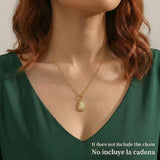 Pendant Virgin of Guadalupe 0.8g / 3/4 in Yellow Gold 18K
