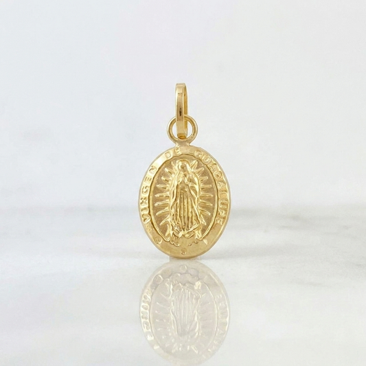 Dije Virgen Guadalupe 0.45gr / 3/4 in / Oro Amarillo 18K ©