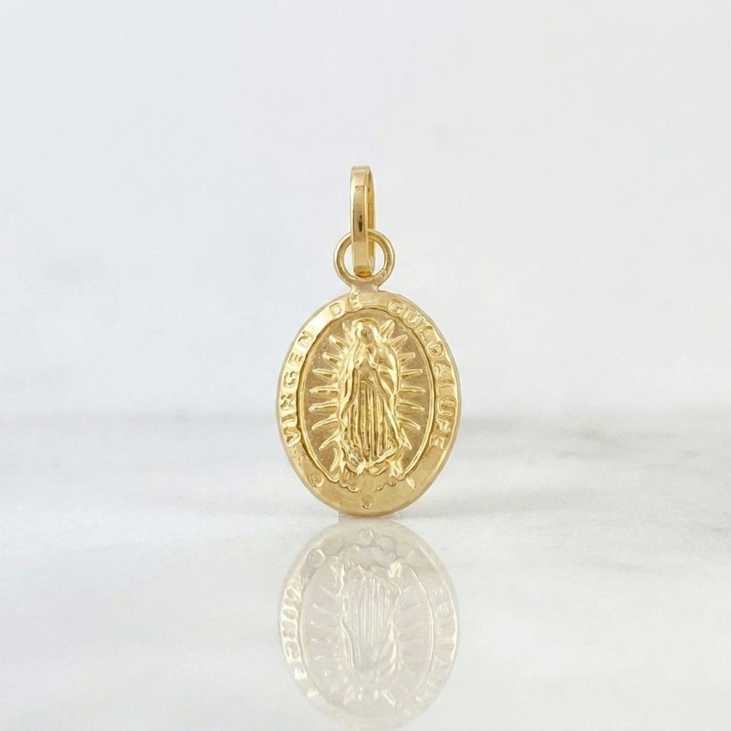 Dije Virgen Guadalupe 0.4gr / 3/4 in / Oro Amarillo 18K ©