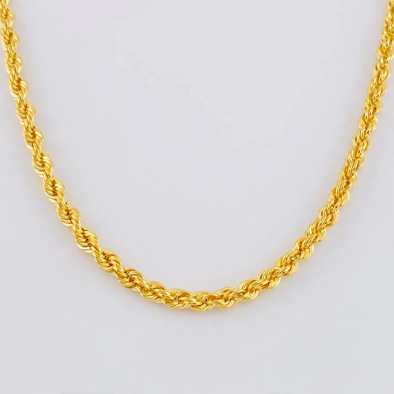 Cadena Lazo 14.7g / 24 in / 4.3mm Oro Amarillo 18K