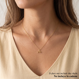 Dije Infinito  0.4gr / 1.1cm Troquelado Oro Amarillo