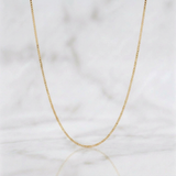 Venetian Chain 0.95 g / 19 3/4 in / 0.5 mm Yellow Gold 18K
