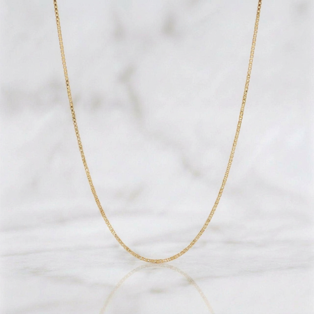 Cadena Veneciana 0.95 g / 19 3/4 in / 0.5 mm Oro Amarillo 18K