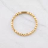 Anillo Esferas 0.95g / T5 Oro Amarillo 18K