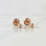 Topos Bola 0.6gr / 3mm Oro Rosa 18K &