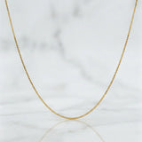 Cadena Veneciana 0.75 g / 40 cm / 0.45 mm Oro Amarillo 18K