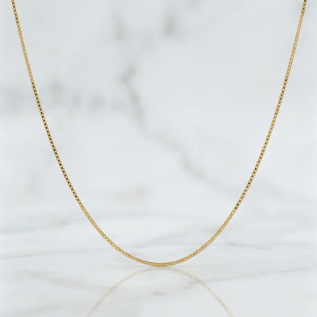 Cadena Veneciana 0.75 g / 40 cm / 0.45 mm Oro Amarillo 18K