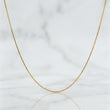 Cadena Veneciana 2.25g / 16 in / 0.9mm Oro Amarillo 18K