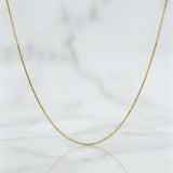 Cadena Veneciana 0.75 g / 40 cm / 0.45 mm Oro Amarillo 18K