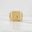 Anillo Arcangel San Miguel 3.6g / T8.75 Oro Amarillo 18K