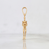 Dije Mama e Hijo 3.5g / 1 1/2 in Oro Amarillo 18K