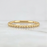 Anillo Esferas 1.3g / T6,5 Oro Amarillo 18K