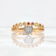 Heart Ring 2.9g / T6.75 Yellow Gold 18K